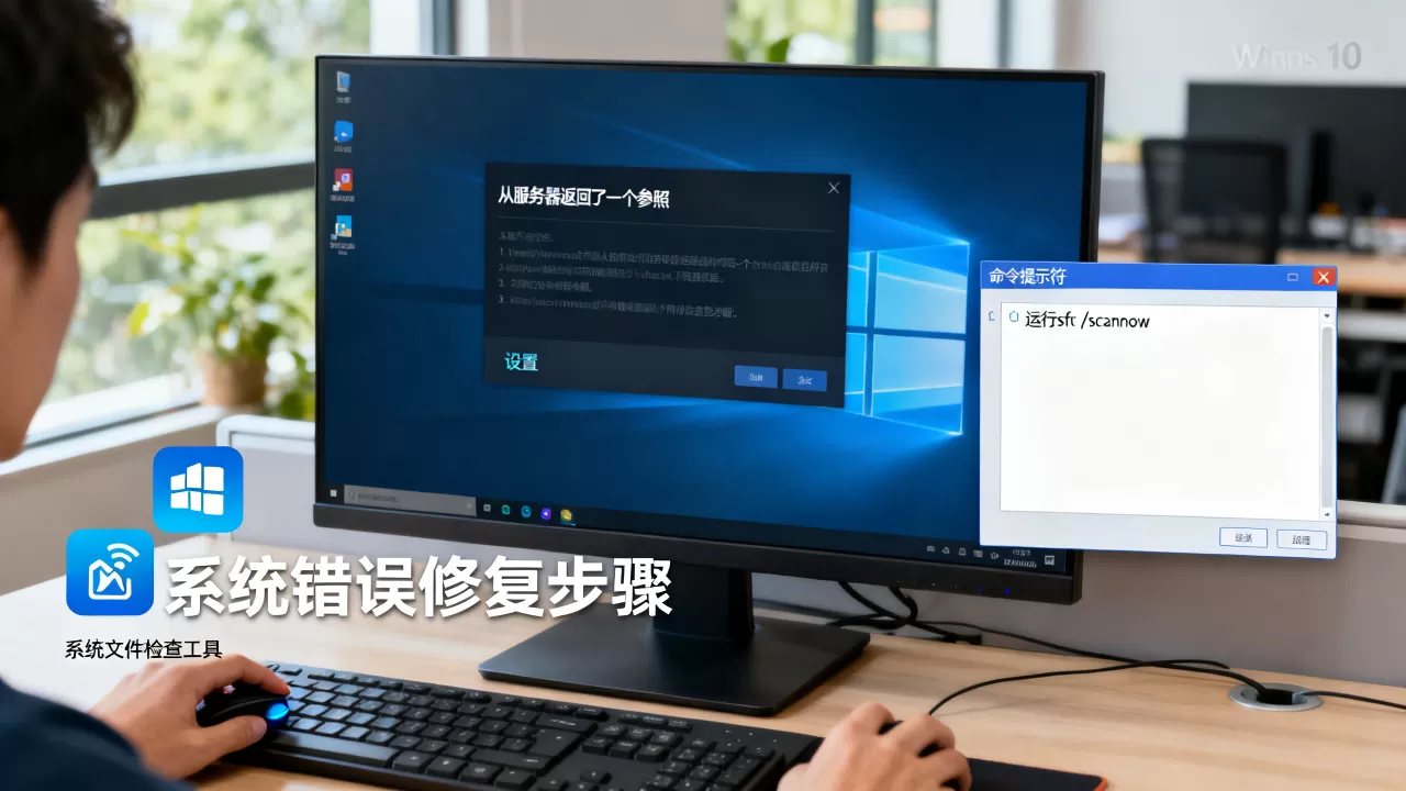从服务器返回了一个参照怎么办,Win10系统错误如何修复 从服务器返回了一个参照怎么办,Win10系统错误如何修复