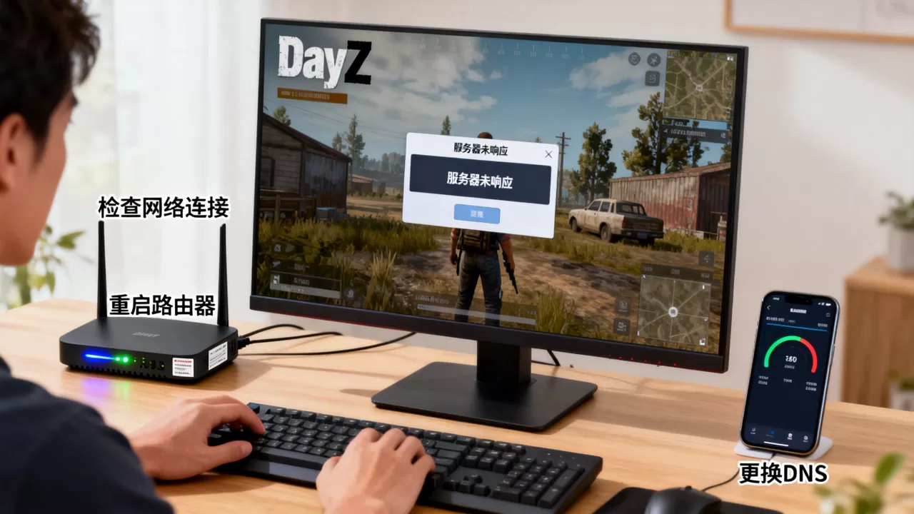 DayZ怎么找亚服服务器未响应是什么意思?,怎么解决? DayZ怎么找亚服服务器未响应是什么意思?,怎么解决?