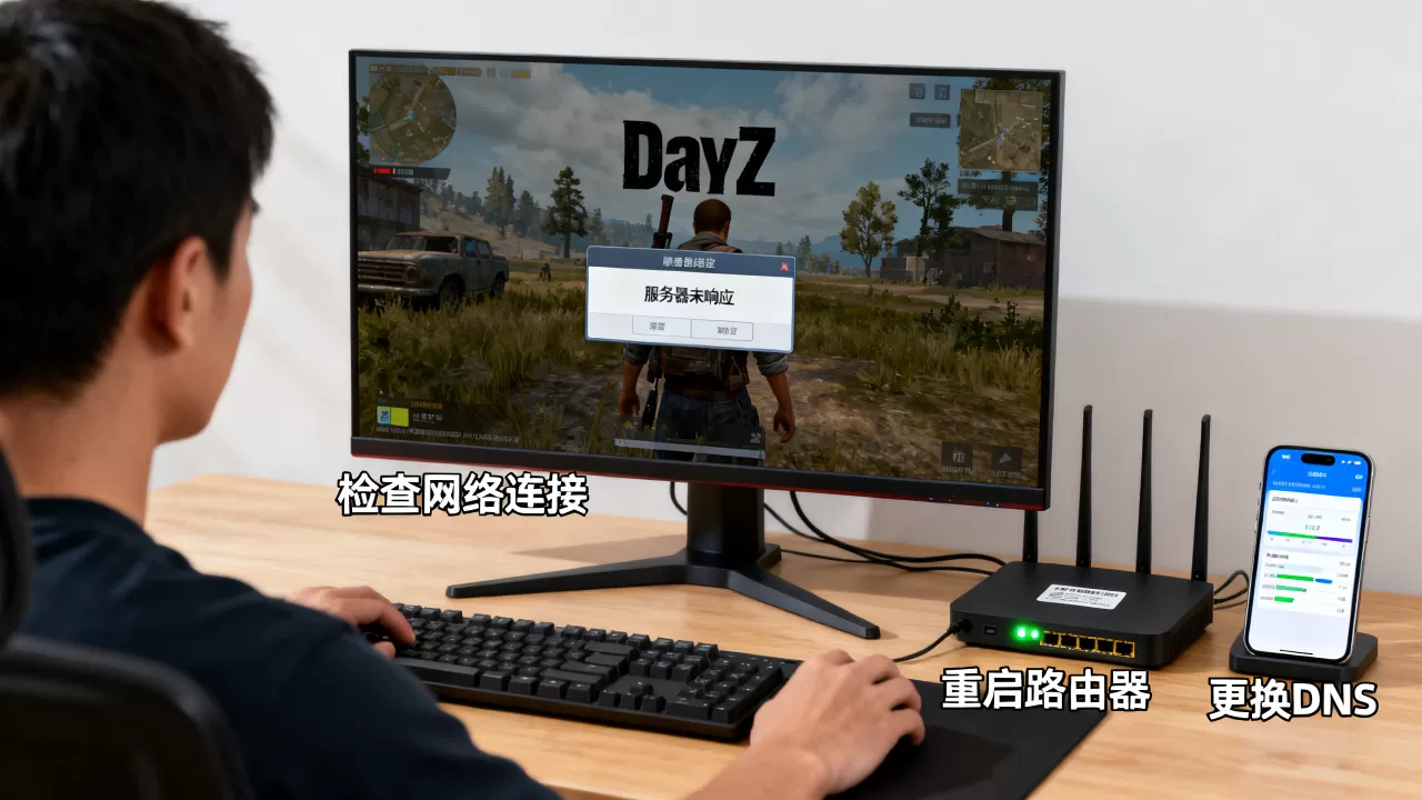 DayZ怎么找亚服服务器未响应是什么意思?,怎么解决? DayZ怎么找亚服服务器未响应是什么意思?,怎么解决?
