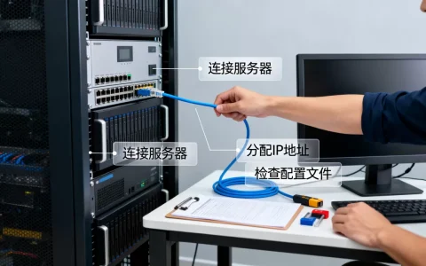 如何向计算机分配服务器并检查配置概要？, 具体步骤是什么