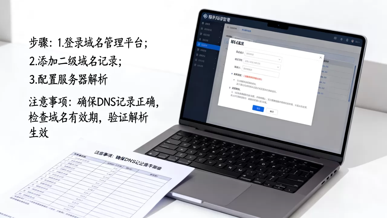 服务器配置二级域名步骤是什么,注意事项有哪些? 服务器配置二级域名步骤是什么,注意事项有哪些?