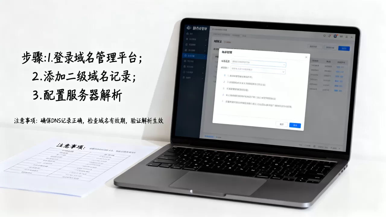 服务器配置二级域名步骤是什么,注意事项有哪些? 服务器配置二级域名步骤是什么,注意事项有哪些?