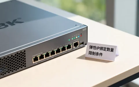 服务器最多能绑定多少个弹性ip，有什么限制