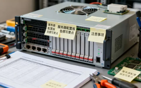 服务器配置报告怎么写，需要注意哪些事项？