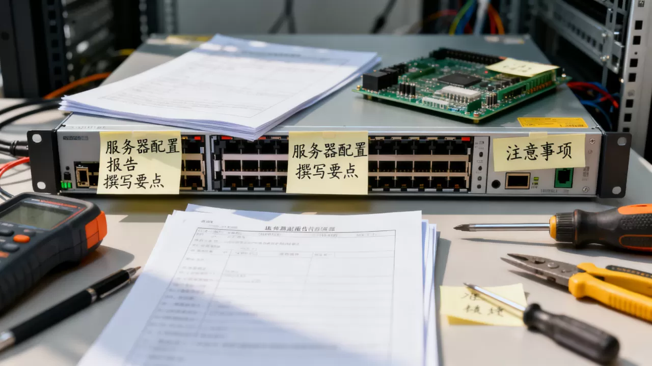 服务器配置报告怎么写,需要注意哪些事项? 服务器配置报告怎么写,需要注意哪些事项?