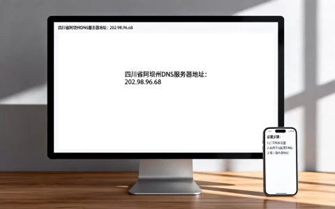 四川省阿坝州DNS服务器是多少？，怎么设置