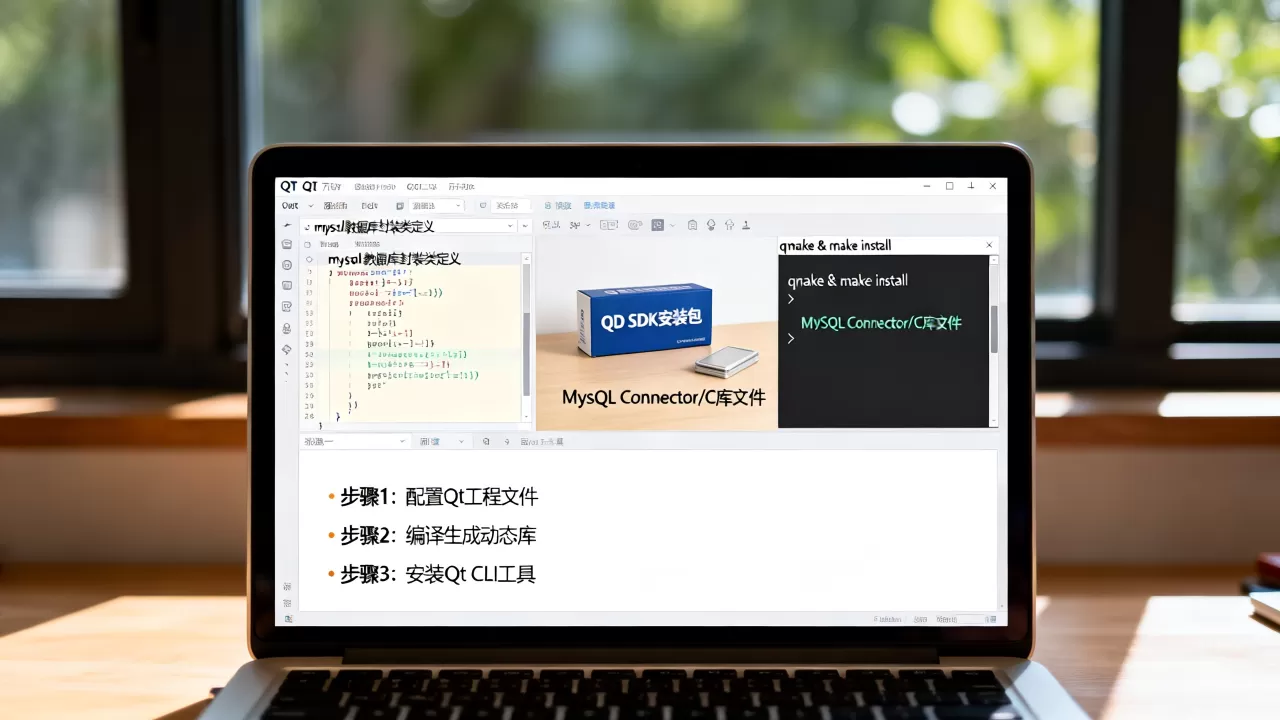 如何封装mysql的qt数据库并安装qt cli?怎么安装 如何封装mysql的qt数据库并安装qt cli?怎么安装