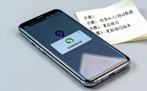 三星S9微信和服务器连接不上怎么办？，怎么设置