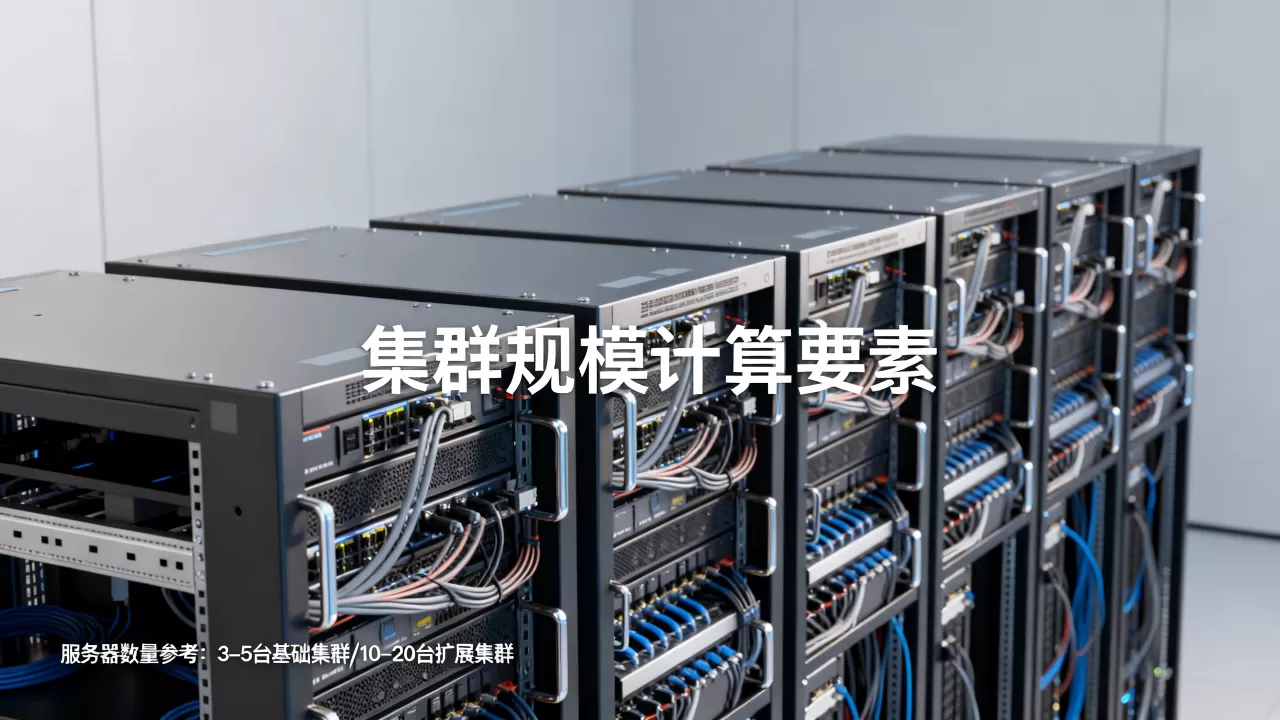 一个集群一般需要多少台服务器,怎么确定集群规模 一个集群一般需要多少台服务器,怎么确定集群规模