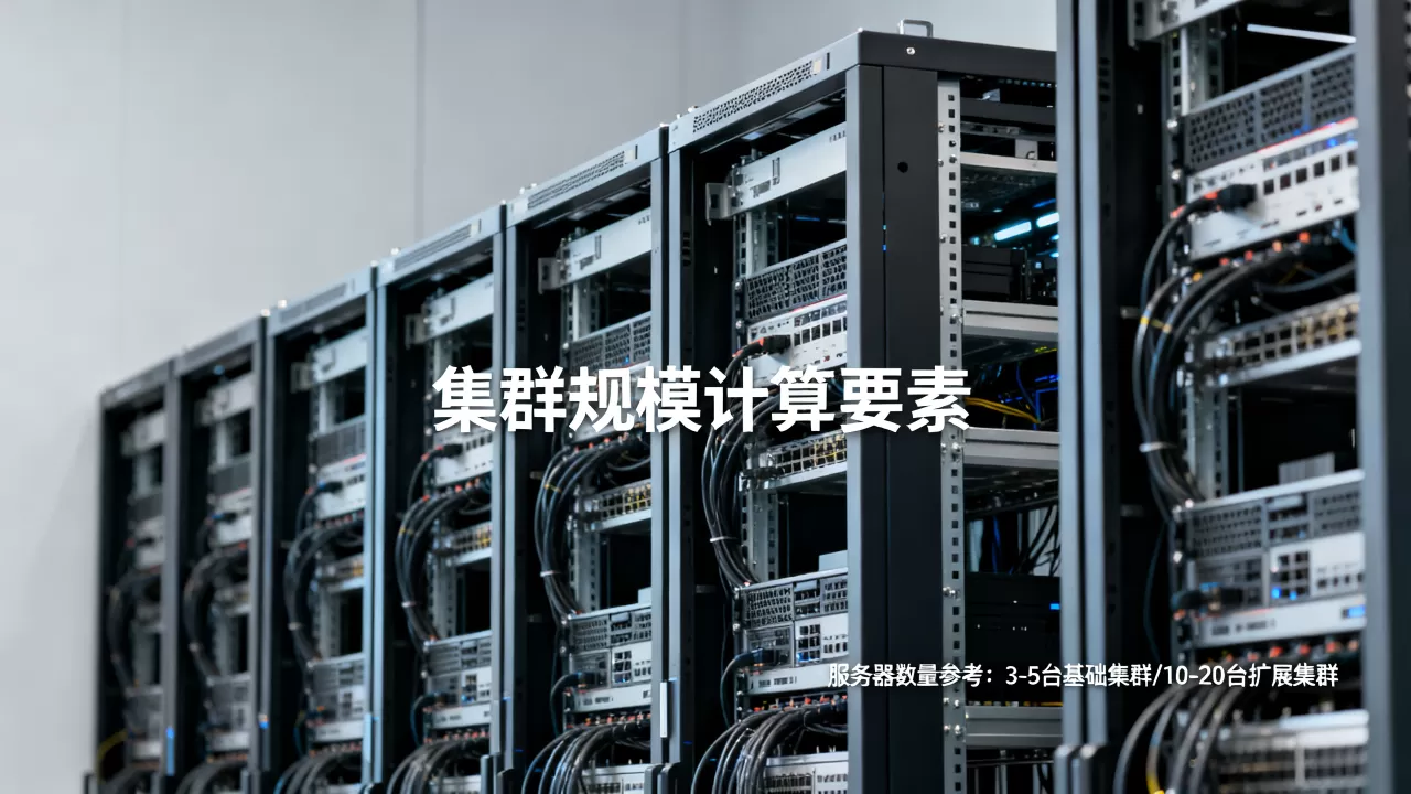 一个集群一般需要多少台服务器,怎么确定集群规模 一个集群一般需要多少台服务器,怎么确定集群规模