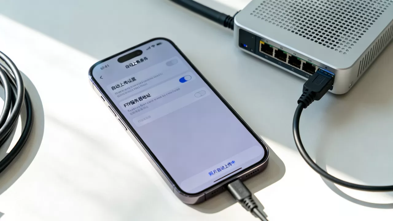 iOS照片如何自动上传到FTP服务器?,怎么设置 iOS照片如何自动上传到FTP服务器?,怎么设置