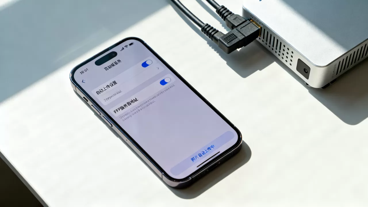 iOS照片如何自动上传到FTP服务器?,怎么设置 iOS照片如何自动上传到FTP服务器?,怎么设置
