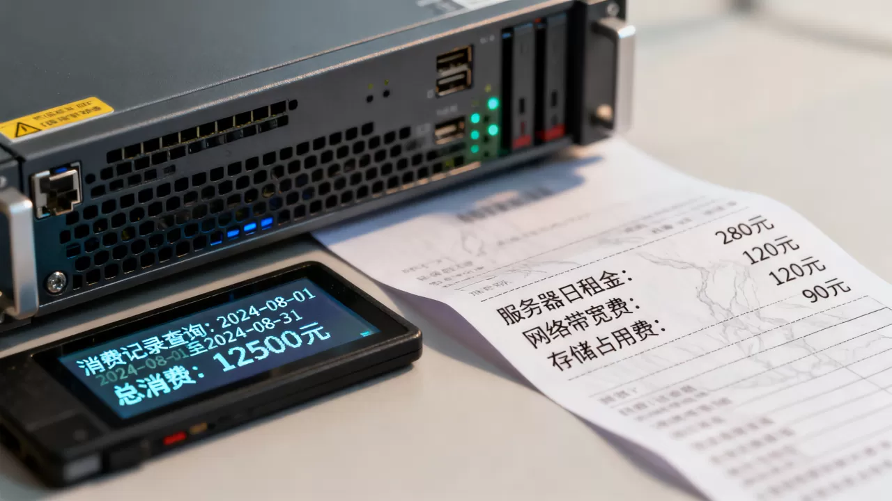 服务器多少钱一天?,每天消费记录如何查询 服务器多少钱一天?,每天消费记录如何查询