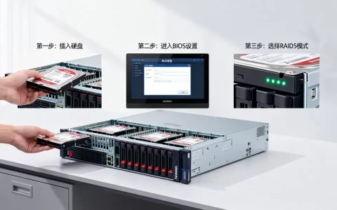华为h22h05服务器怎么做raid5，步骤是什么？