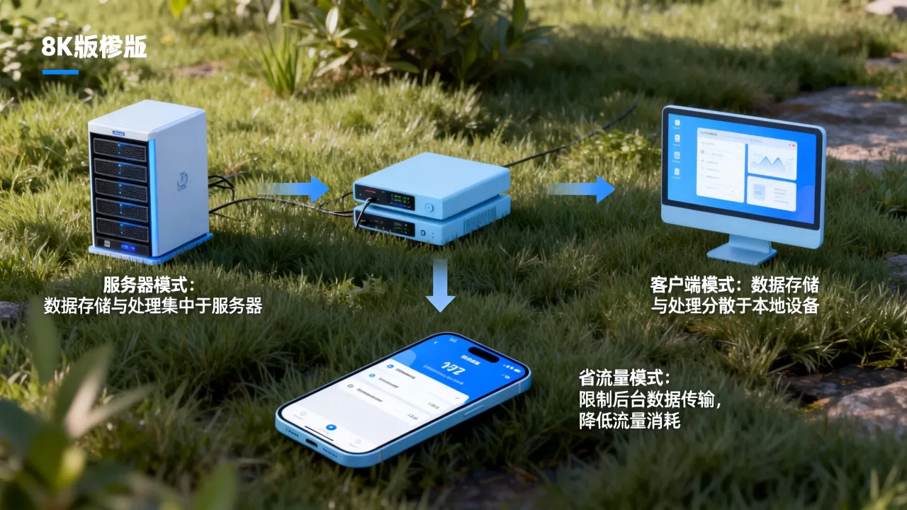 服务器模式和客户端模式有什么区别?,省流量模式是什么? 服务器模式和客户端模式有什么区别?,省流量模式是什么?