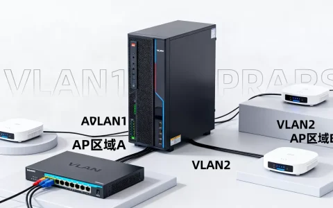 服务器客户端不同VLAN如何设置不同区域AP？，如何配置？