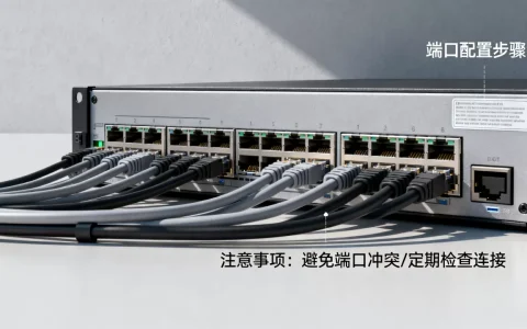 如何配置服务器网络端口？，有哪些注意事项？