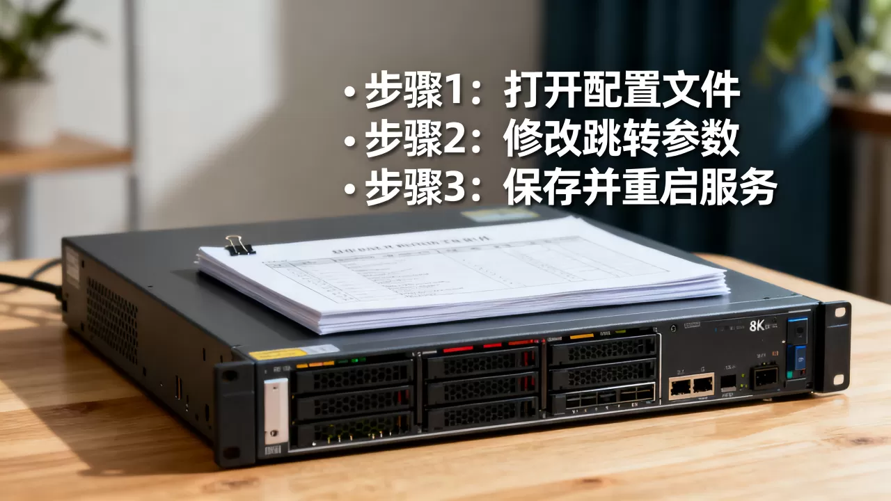 服务器跳转配置文件如何配置?,具体步骤有哪些? 服务器跳转配置文件如何配置?,具体步骤有哪些?