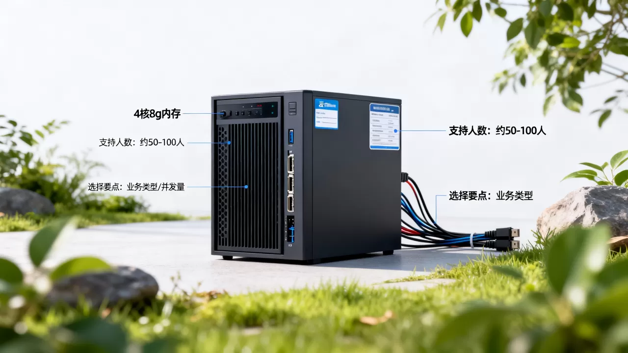 云服务器4核8g内存能支持多少人,怎么选? 云服务器4核8g内存能支持多少人,怎么选?