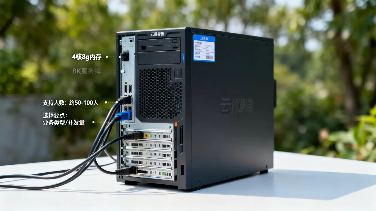 云服务器4核8g内存能支持多少人,怎么选? 云服务器4核8g内存能支持多少人,怎么选?