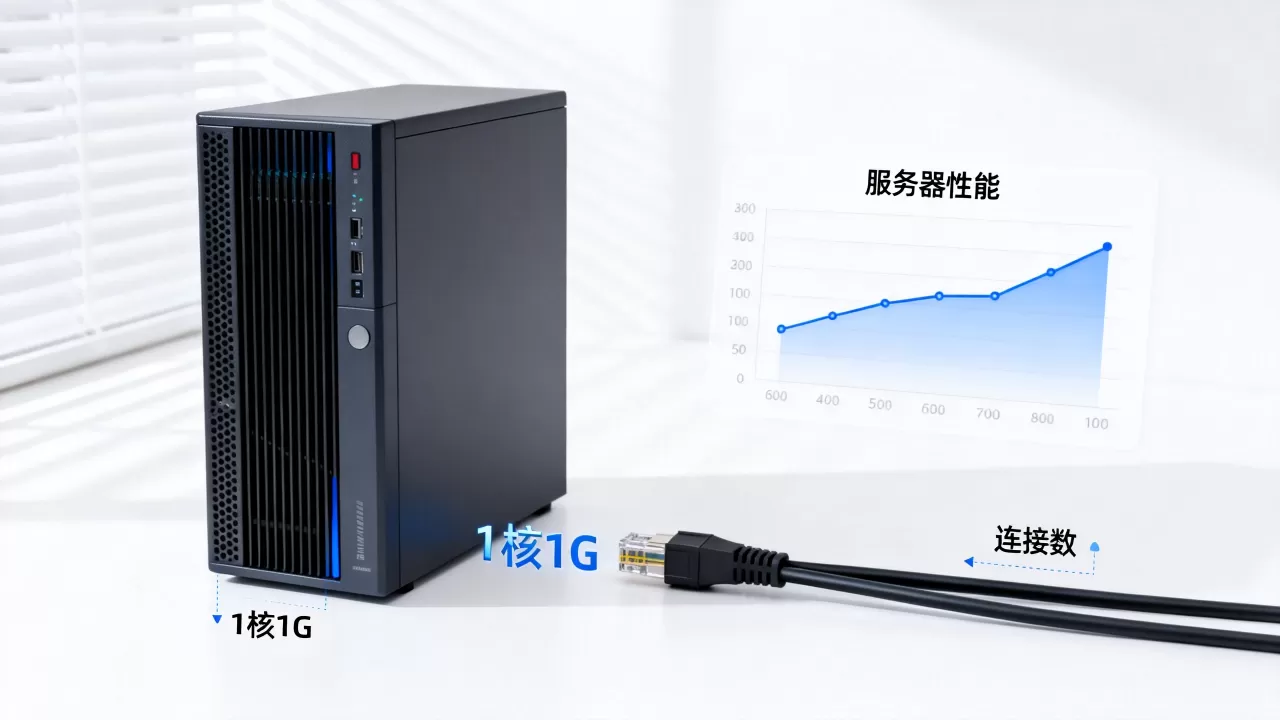 1核1G服务器到底能承受多少连接数,够用吗? 1核1G服务器到底能承受多少连接数,够用吗?