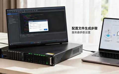 服务器生成软件配置文件的方法是什么，怎么操作