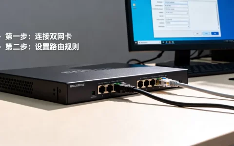 服务器双网卡怎么配置路由，设置步骤是什么？