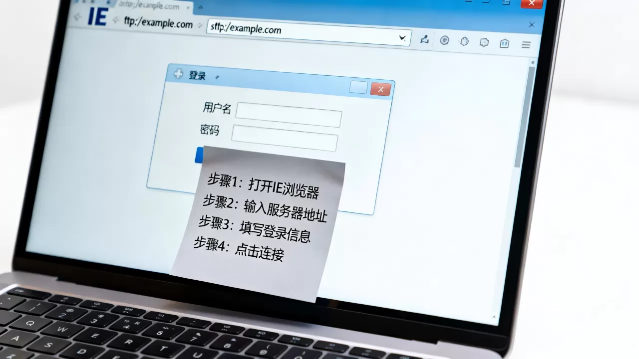 IE连接FTP和SFTP服务器怎么设置,有哪些步骤? IE连接FTP和SFTP服务器怎么设置,有哪些步骤?