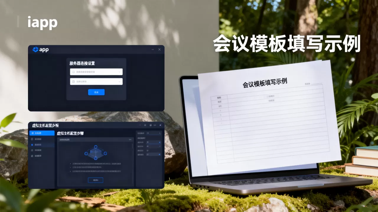 iapp如何用虚拟主机做服务器?,会议模板怎么用? iapp如何用虚拟主机做服务器?,会议模板怎么用?