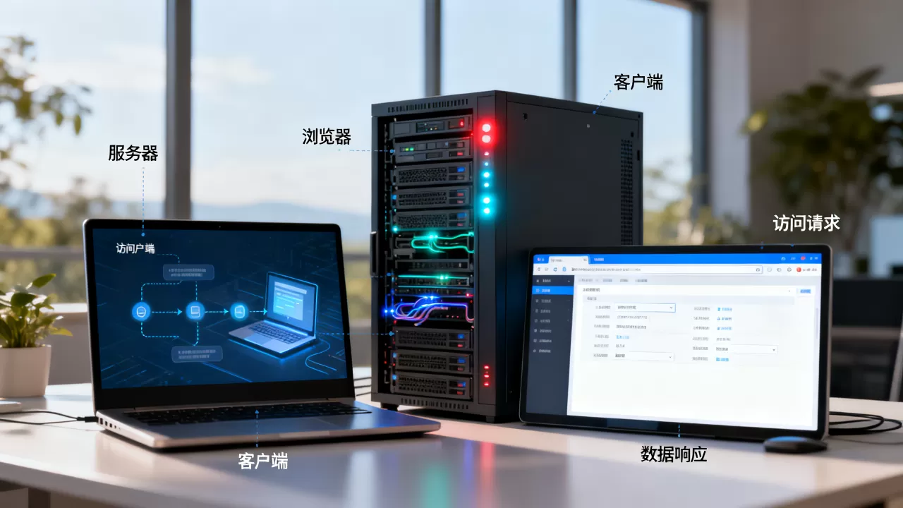 服务器浏览器客户端如何访问,访问原理是什么 服务器浏览器客户端如何访问,访问原理是什么
