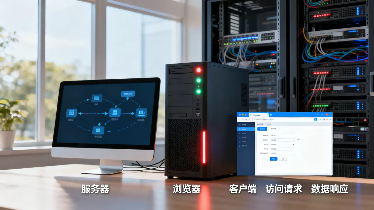 服务器浏览器客户端如何访问,访问原理是什么 服务器浏览器客户端如何访问,访问原理是什么