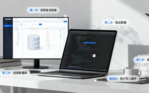 复选框写入数据库怎么做，有哪些具体步骤