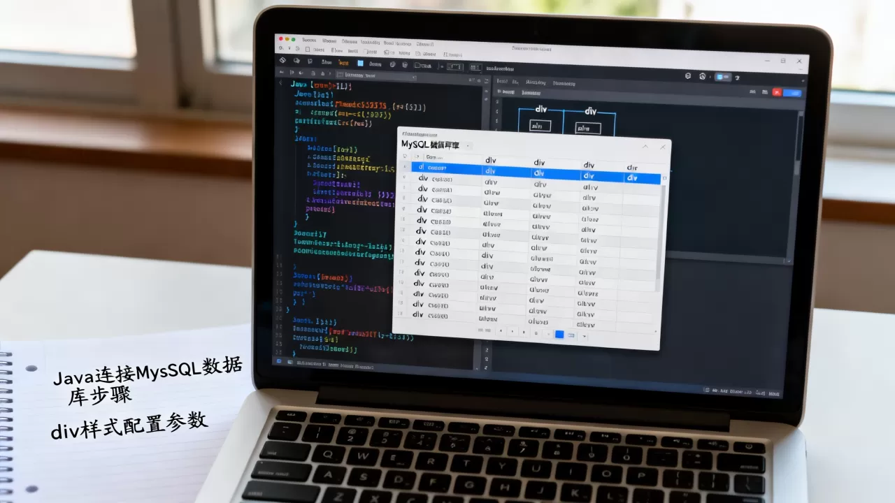 Java MySQL数据库div怎么用,怎么配置? Java MySQL数据库div怎么用,怎么配置?