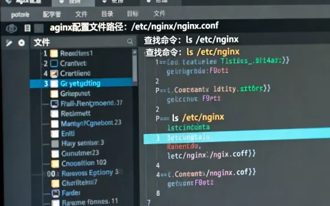 服务器nginx配置文件位置在哪，怎么找？