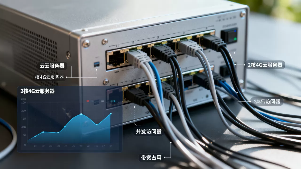 云服务器2核4g实际能带多少人访问网站,够用吗? 云服务器2核4g实际能带多少人访问网站,够用吗?