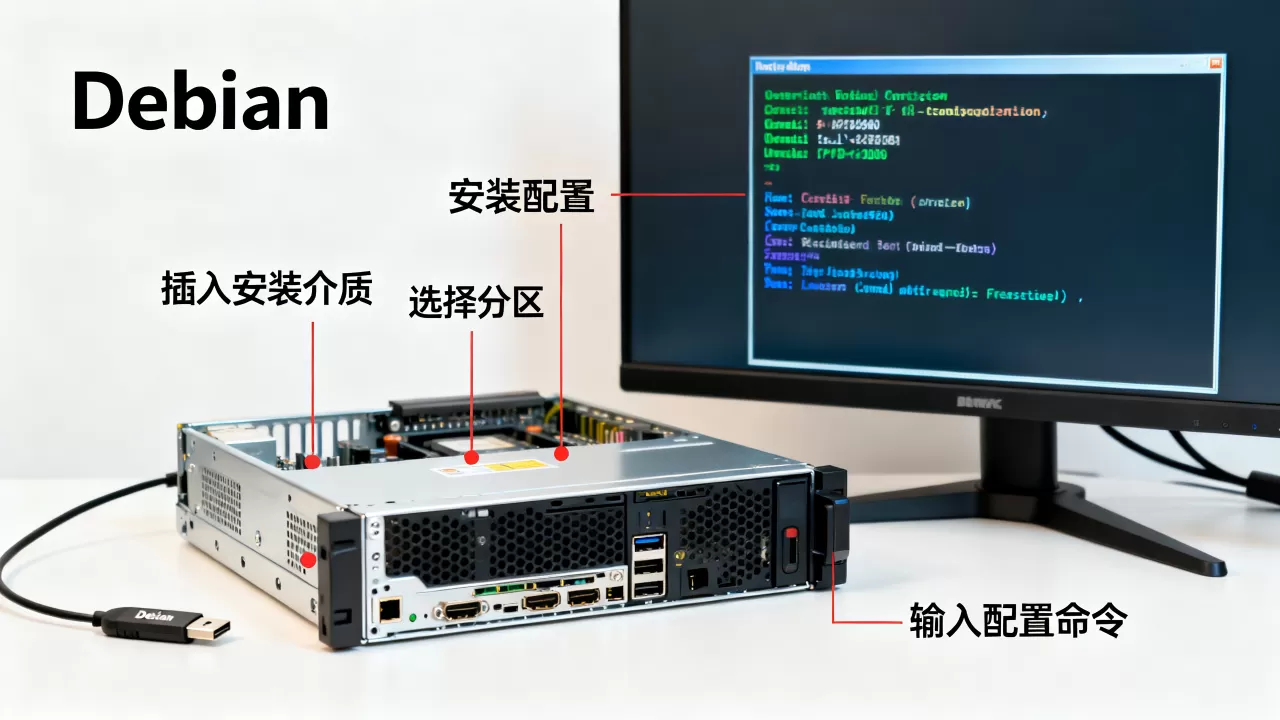Debian服务器怎么配置?,安装步骤有哪些 Debian服务器怎么配置?,安装步骤有哪些