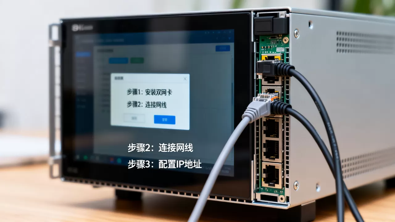 服务器配置双网卡绑定ip怎么设置?,步骤是什么? 服务器配置双网卡绑定ip怎么设置?,步骤是什么?
