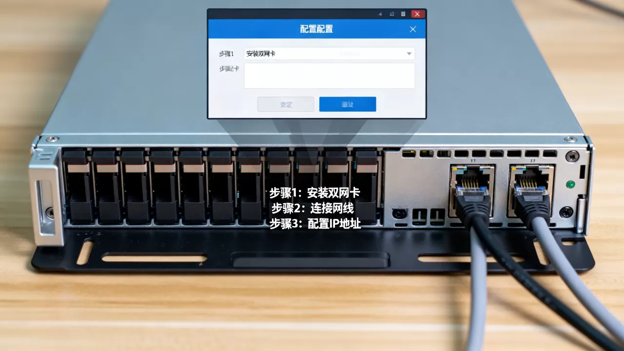 服务器配置双网卡绑定ip怎么设置?,步骤是什么? 服务器配置双网卡绑定ip怎么设置?,步骤是什么?