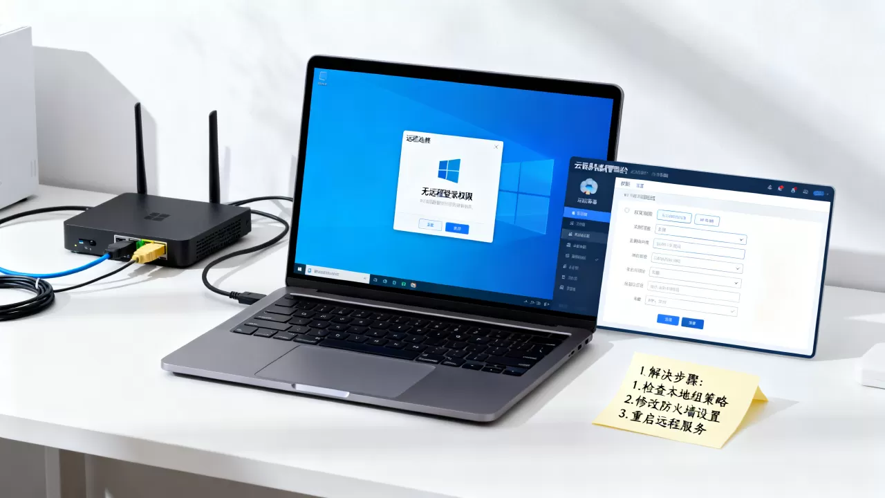 为何远程连接Windows云服务器无远程登录权限,怎么解决? 为何远程连接Windows云服务器无远程登录权限,怎么解决?