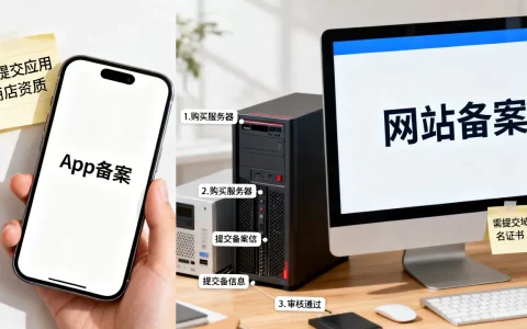 App备案和网站备案有什么区别，服务器备案流程是什么