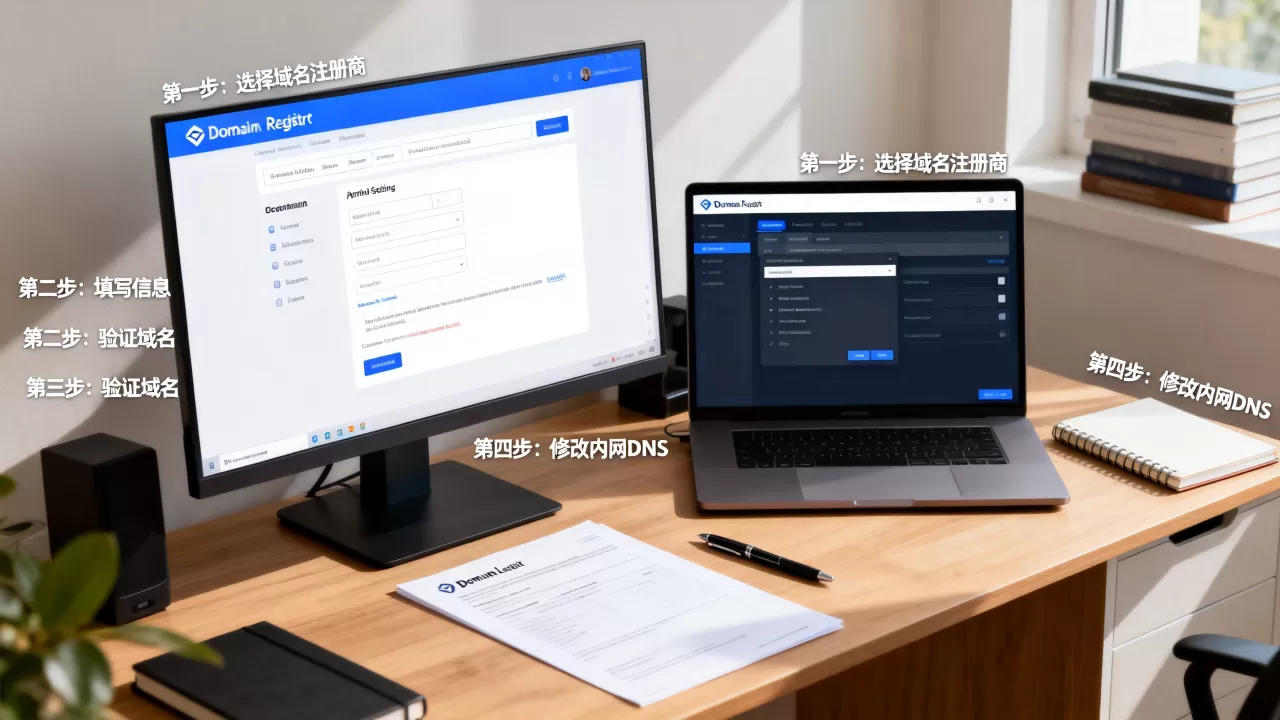 如何申请服务器域名?,内网域名怎么修改? 如何申请服务器域名?,内网域名怎么修改?