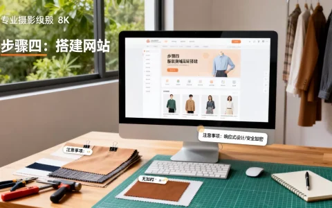 服装商城网站建设步骤四搭建网站怎么做，有哪些注意事项