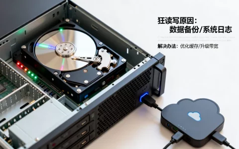 服务器硬盘狂读写是什么原因？，云硬盘读写慢怎么办？