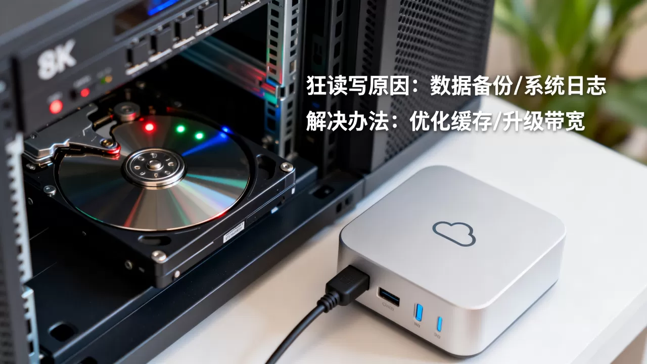 服务器硬盘狂读写是什么原因?,云硬盘读写慢怎么办? 服务器硬盘狂读写是什么原因?,云硬盘读写慢怎么办?