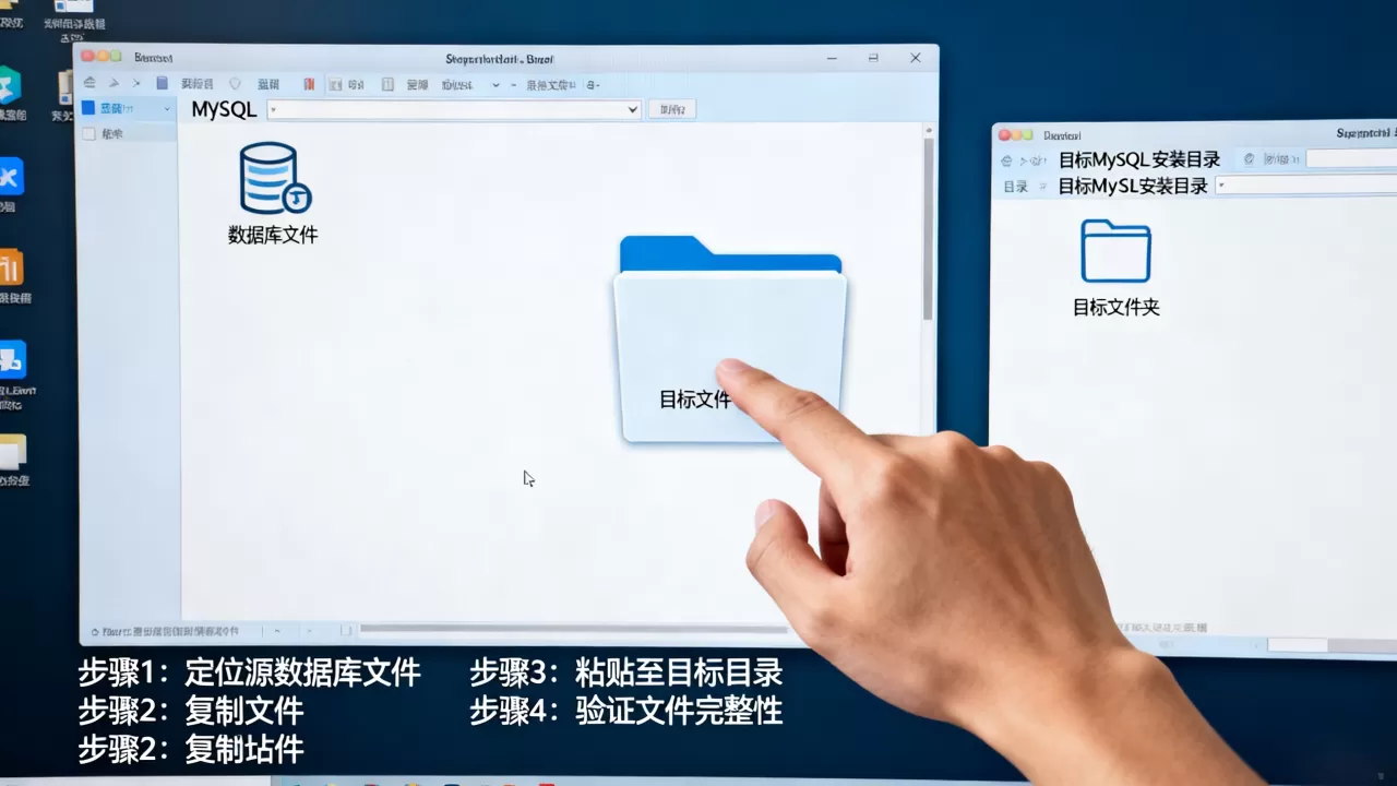 如何复制MySQL数据库文件到MySQL?,详细步骤是什么? 如何复制MySQL数据库文件到MySQL?,详细步骤是什么?