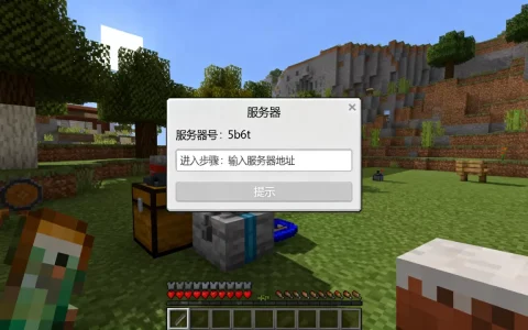 我的世界5b6t服务器号是多少，怎么进？
