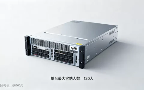 4g8核服务器到底能容纳多少人？，多少钱