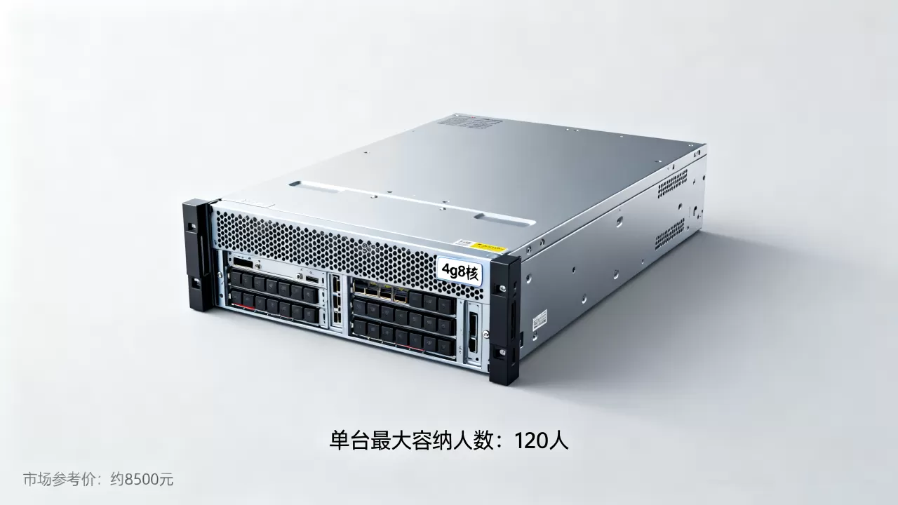 4g8核服务器到底能容纳多少人?,多少钱 4g8核服务器到底能容纳多少人?,多少钱