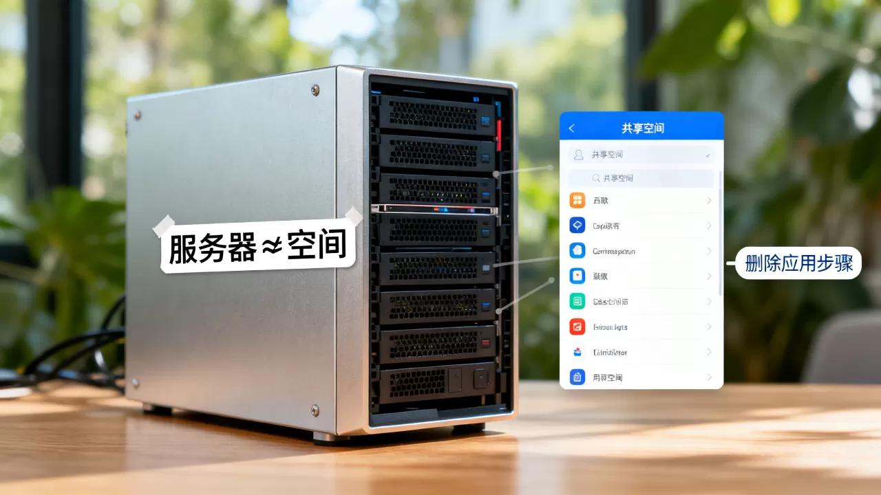 服务器真的等于空间吗,如何删除共享空间中的应用? 服务器真的等于空间吗,如何删除共享空间中的应用?