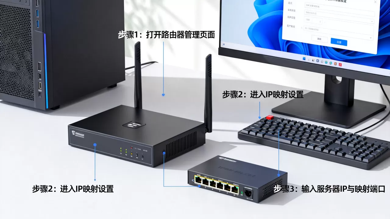 服务器IP映射如何配置,具体操作步骤是什么? 服务器IP映射如何配置,具体操作步骤是什么?